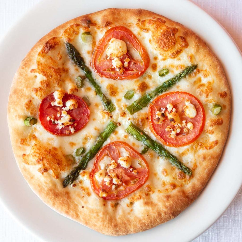 Asparagus Pizza